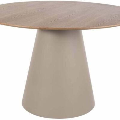 Valgomojo stalas  ąžuolo sp./kašmyro sp., 100 cm x 100 cm x 75 cm